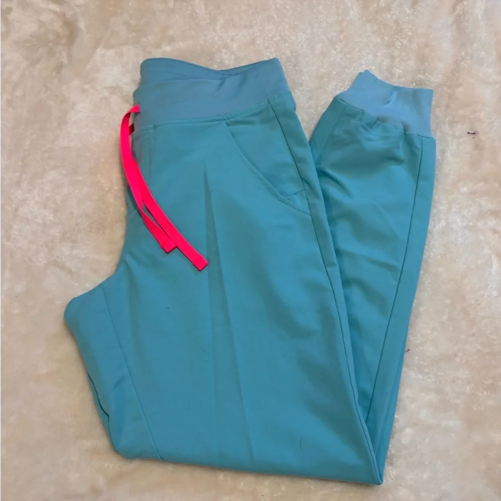 Neon Blue Zamora Joggers small - Picture 3 of 5